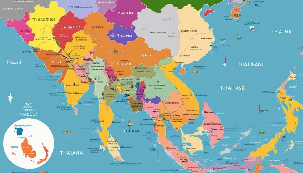 dialetti regionali in Thailandia