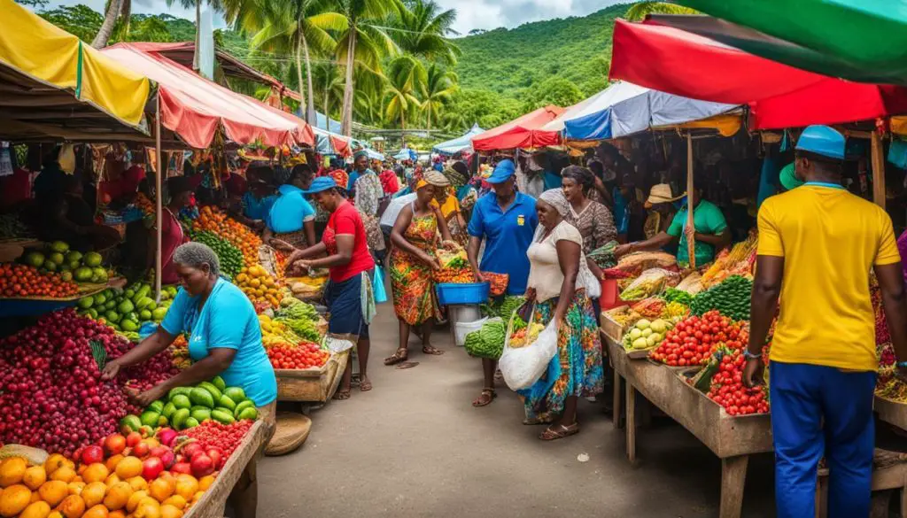 importanza dell'inglese a Saint Lucia