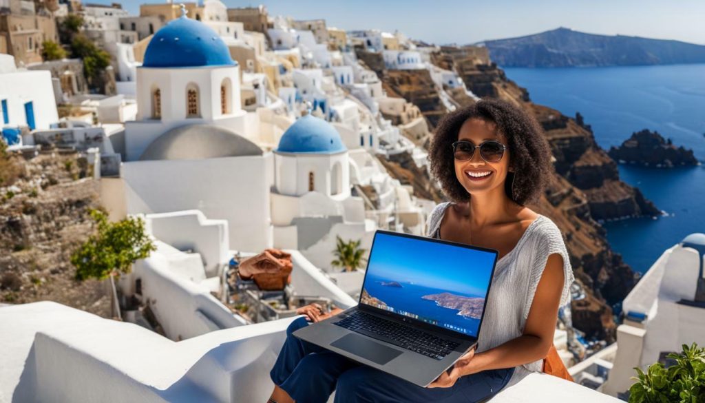 traduttore online per Santorini